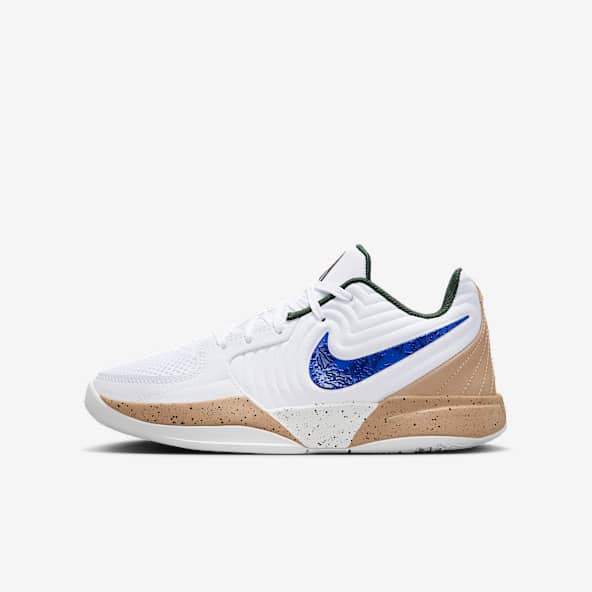 Nike white and gold basketball shoes store